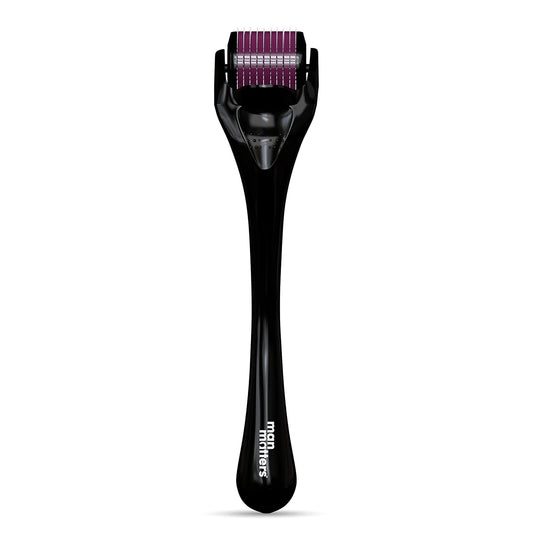 Man Matters Derma Roller 1.00 mm With 540 Titanium Alloy Needles - Promotes Beard Growth & Reduces Acne Scars - 1.00 mm