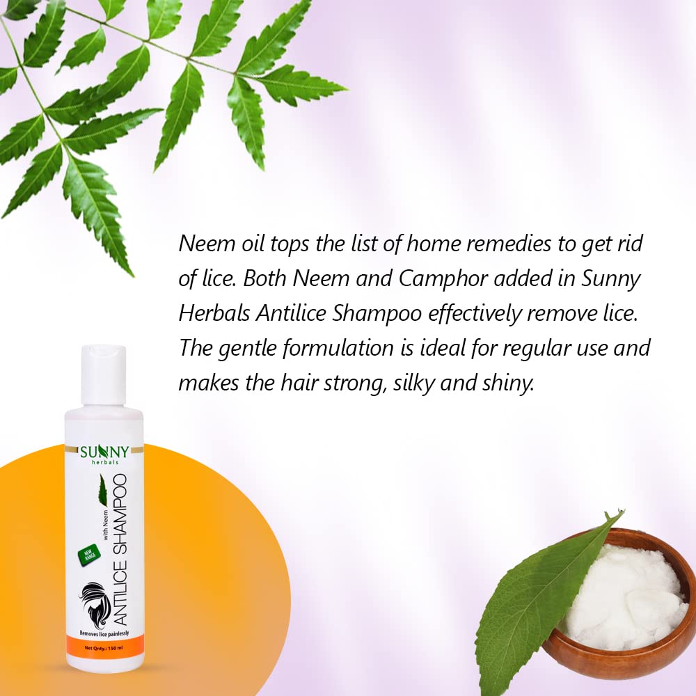 Bakson's Sunny Herbals Anti Lice Shampoo - 150 ml