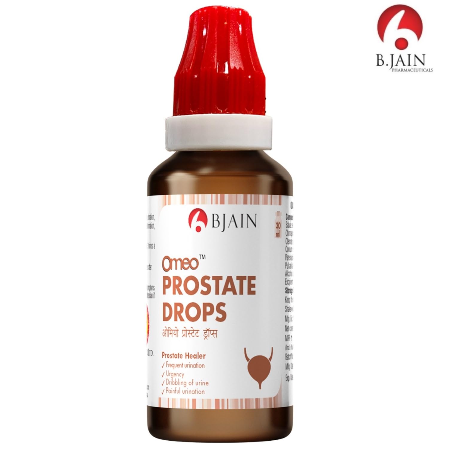 Bjain Homeopathy Omeo Prostate Drops - 30 ml