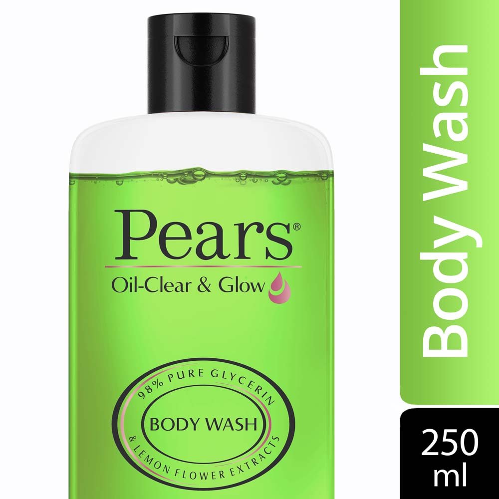 Pears Oil Clear & Glow And Naturale Brightening Pomegranate Body Wash Combo - Combo