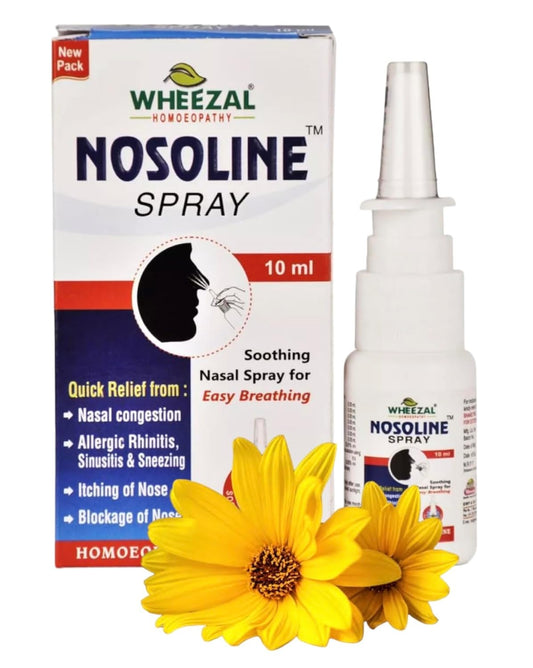 Wheezal Nosoline Nasal Spray - 10 ml