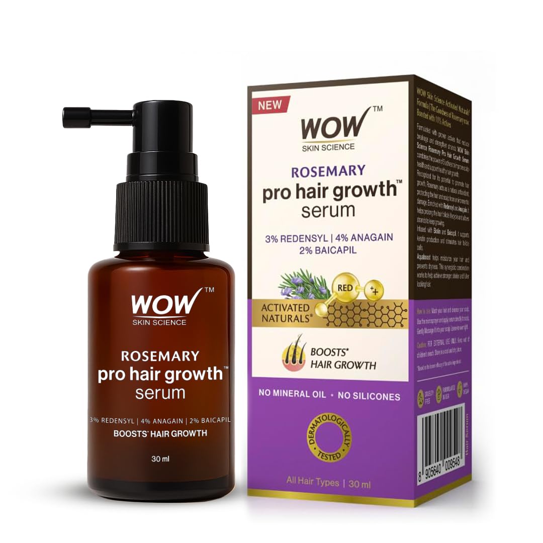Wow Skin Science Rosemary Pro Hair Growth Serum For Denser Hair - 30 ml