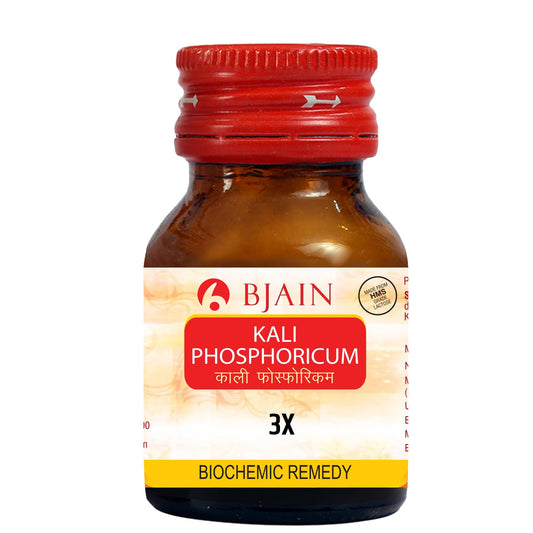Bjain Homeopathy Kali Phosphoricum Biochemic Tablet - 3X - 25 Gm