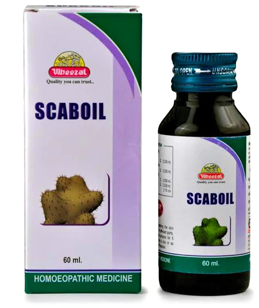 Wheezal Homeopathy Scaboil - 60 ml