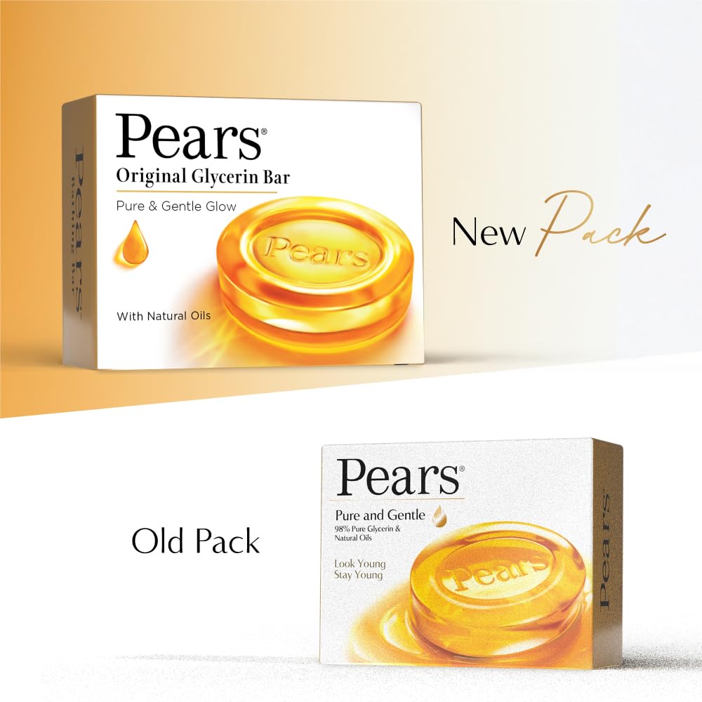 Pears Pure And Gentle Soap - Pack of 4 - 125 gm
