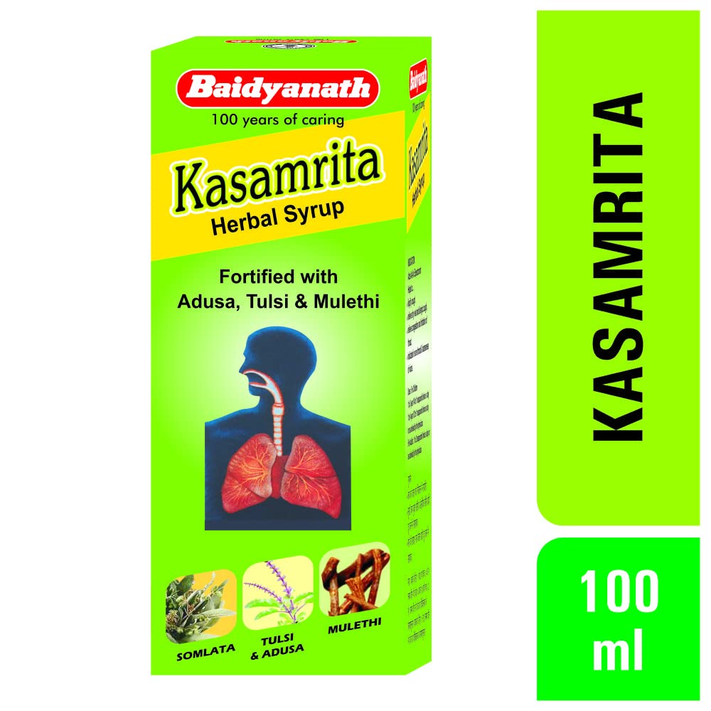 Kasamrit Herbal Syrup 100ml Baidyanath