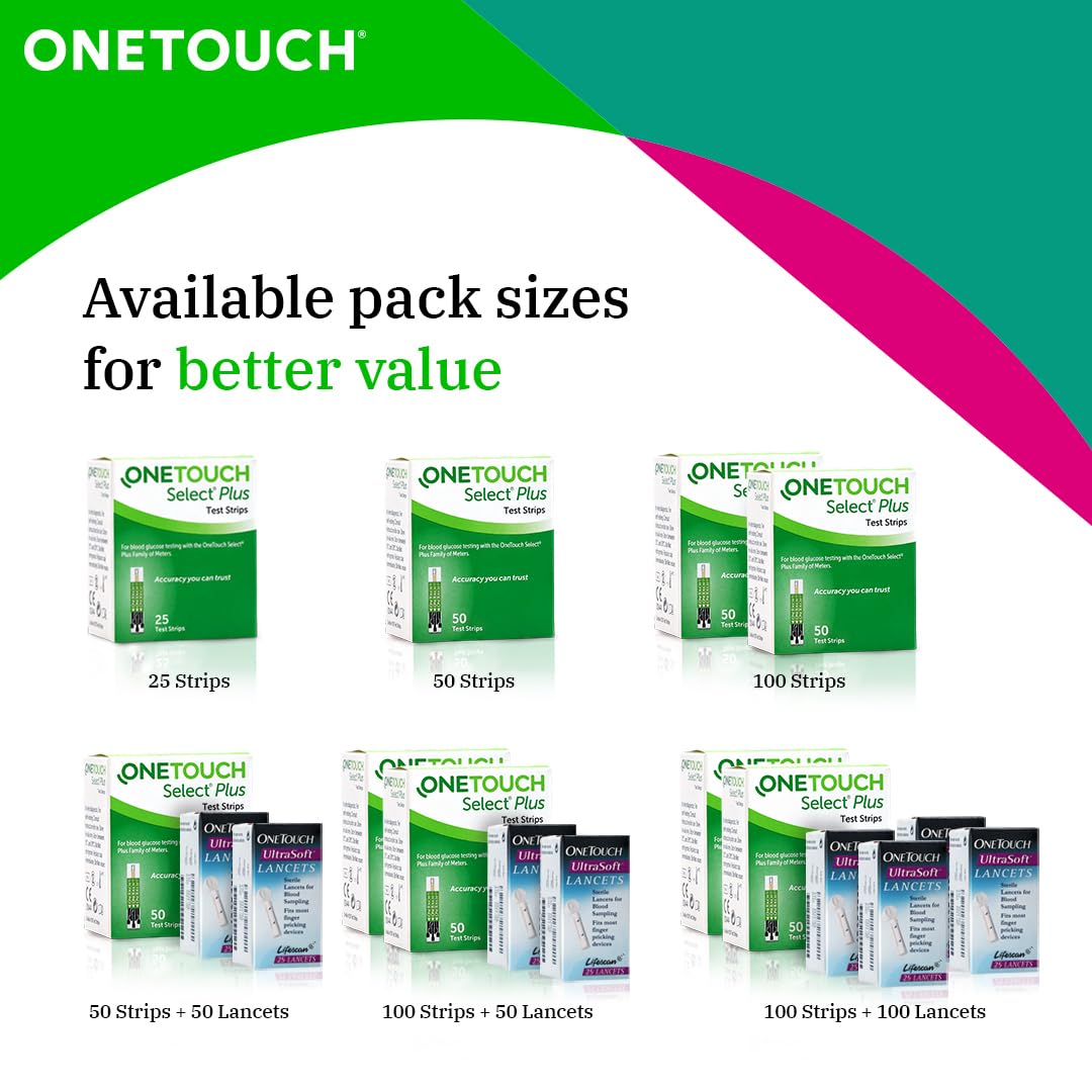 Select Plus Test Strip 25 OneTouch