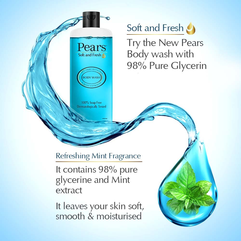 Pears Soft & Fresh Body Wash - 250 ml