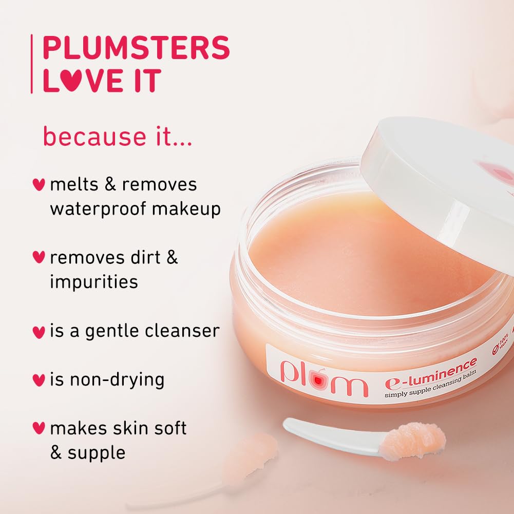 Plum E-Luminence Simply Supple Cleansing Balm - 90 gm
