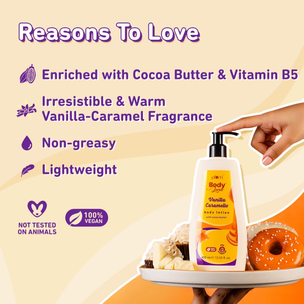Plum BodyLovin Vanilla Caramello Body Lotion - 240 ml