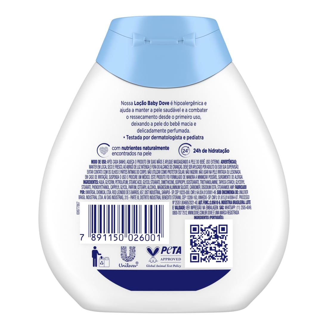 Baby Dove Rich Moisture Nourishing Baby Lotion - 200 ml