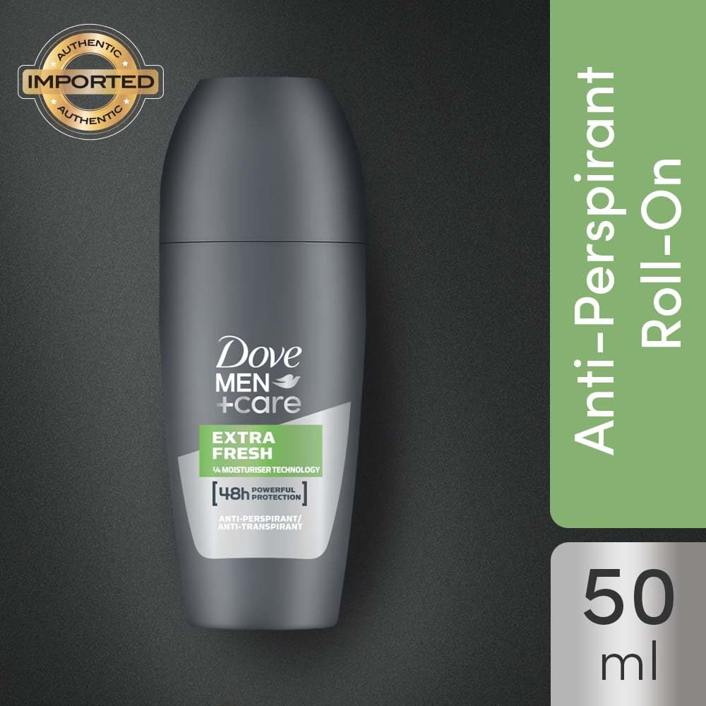 Dove Men + Care Extra Fresh Anti - Perspirant Roll - On - 50 ml