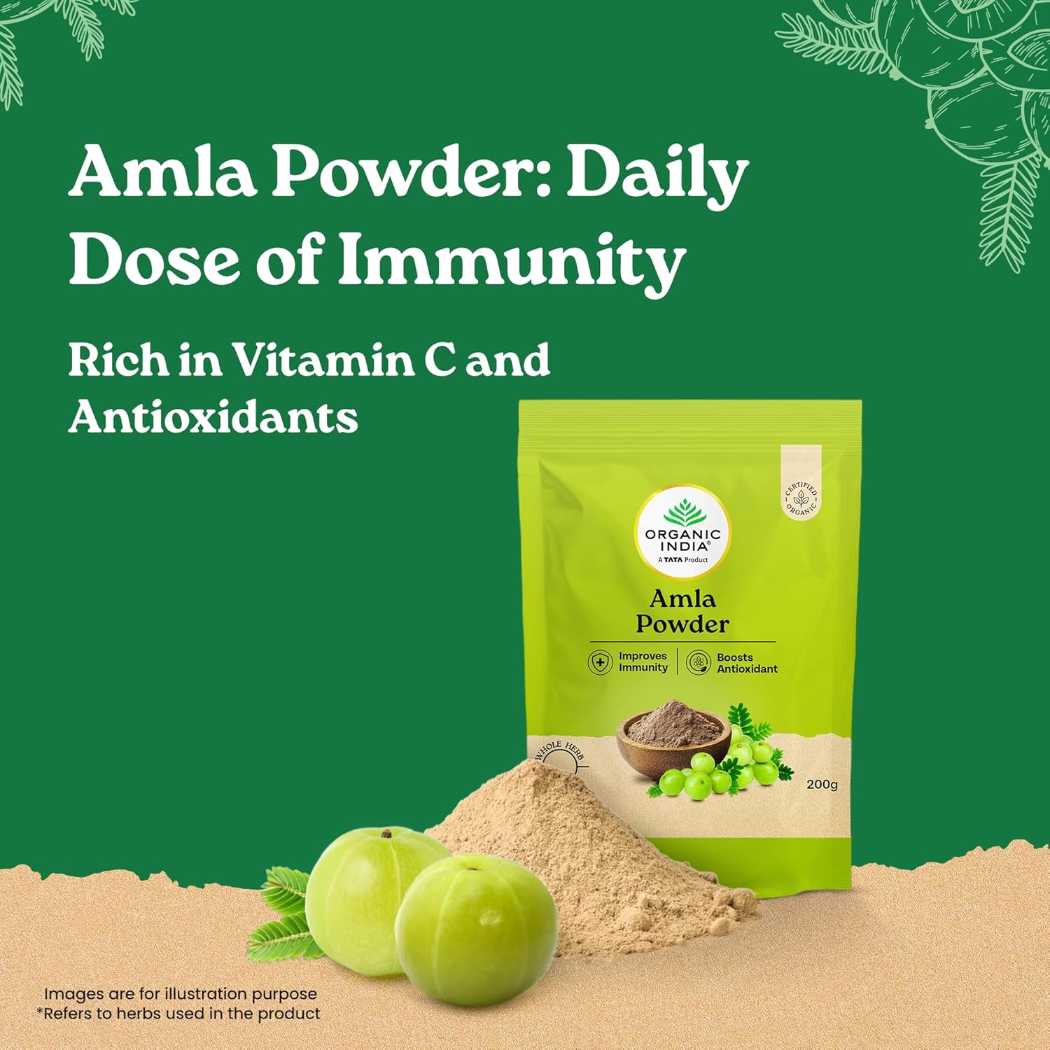 Organic India Amla Powder | 200g