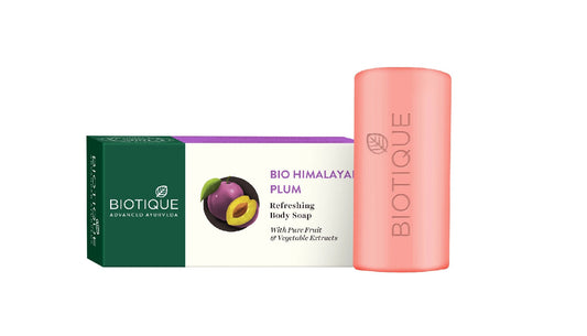 Biotique Himalayan Plum Refreshing Bathing Bar - 150 gm