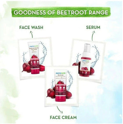 Mamaearth Beetroot Daily Glow Face Cream With Beetroot & Hyaluronic Acid - 80 gm