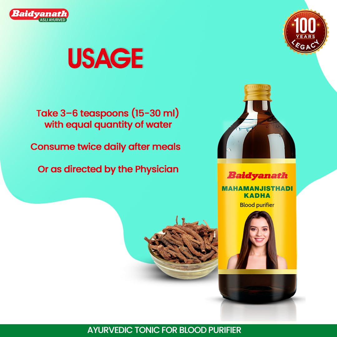Mahamanjisthadi Kadha 450ml Baidyanath