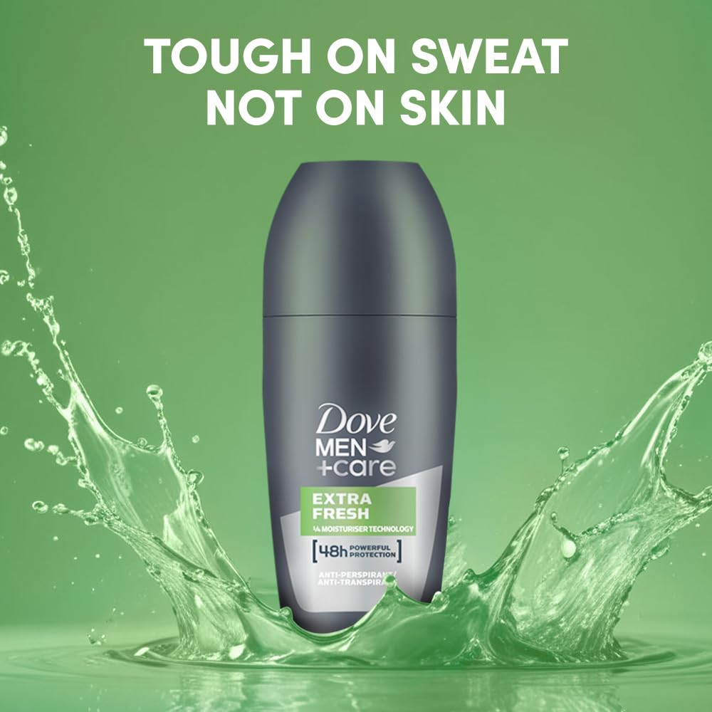 Dove Men + Care Extra Fresh Anti - Perspirant Roll - On - 50 ml