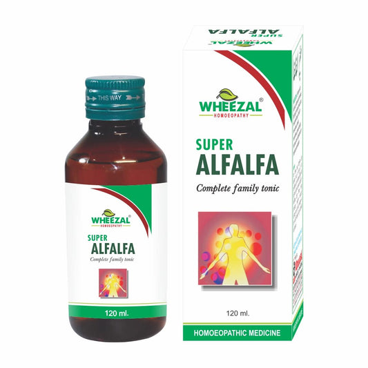 Wheezal Homeopathy Super Alfalfa Sugar Free Tonic - 120 ml