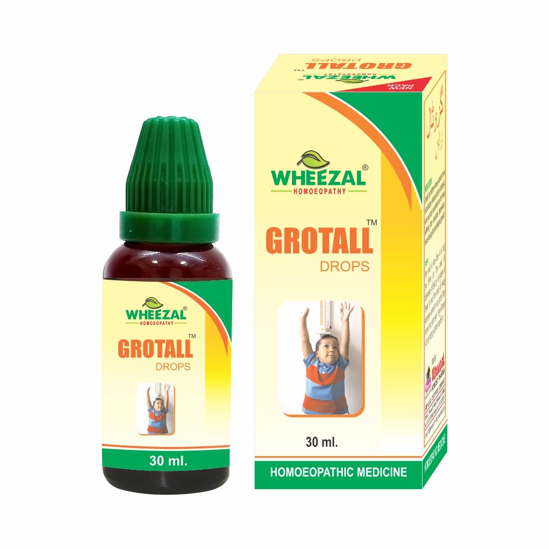Wheezal Homeopathy Grotall Drops - 30 ml
