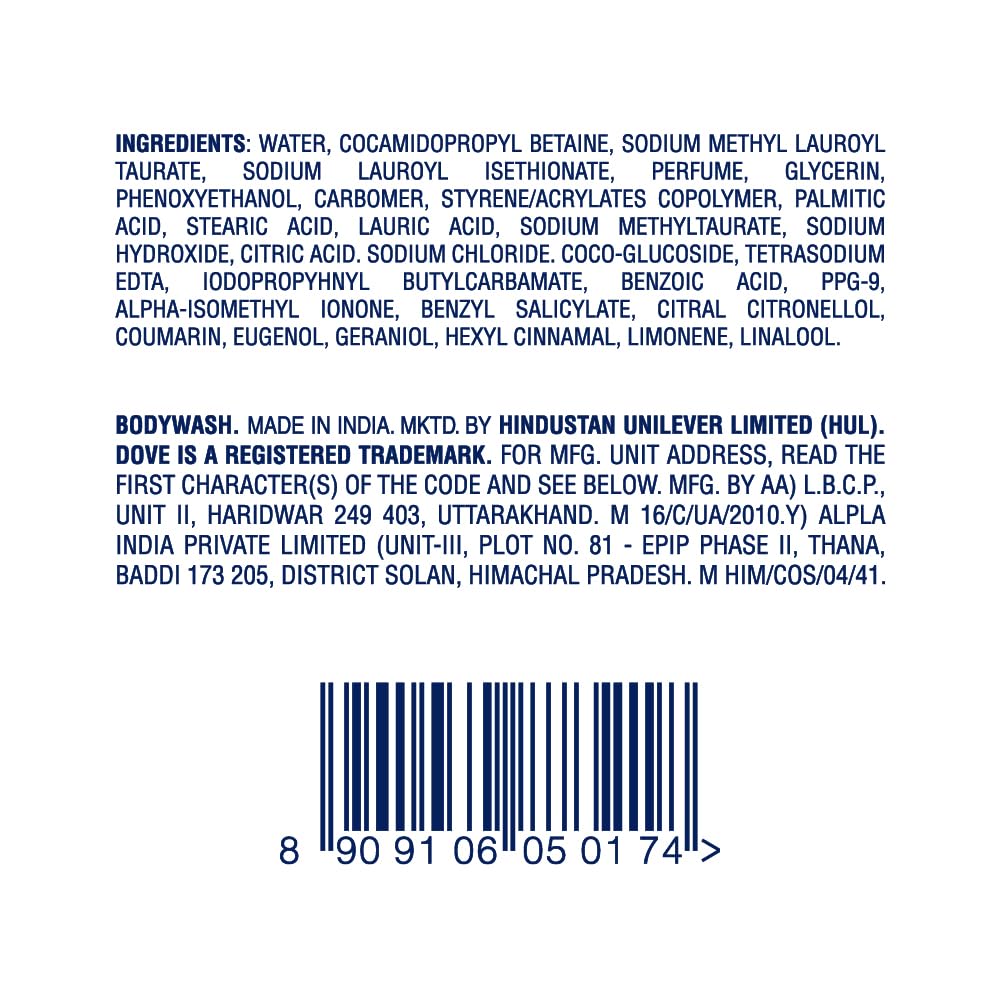 Dove Dryness Care Bodywash With Triple Hydration Serum - 300 ml