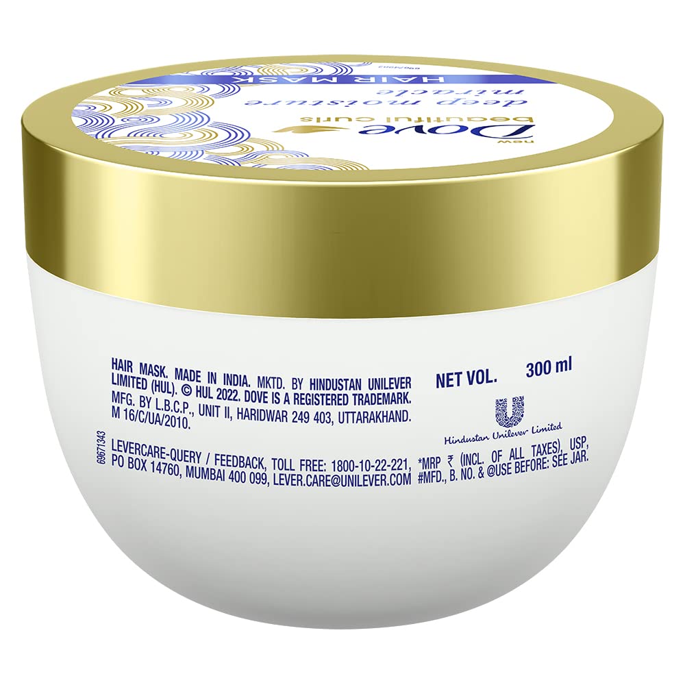 Dove Beautiful Curls Shampoo & Hair Mask Combo - combo
