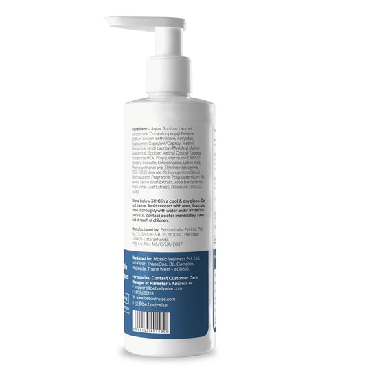 BeBodywise 1% Ketoconazole Dandruff Shampoo For Smooth & Frizz Free Hair - 250 ml