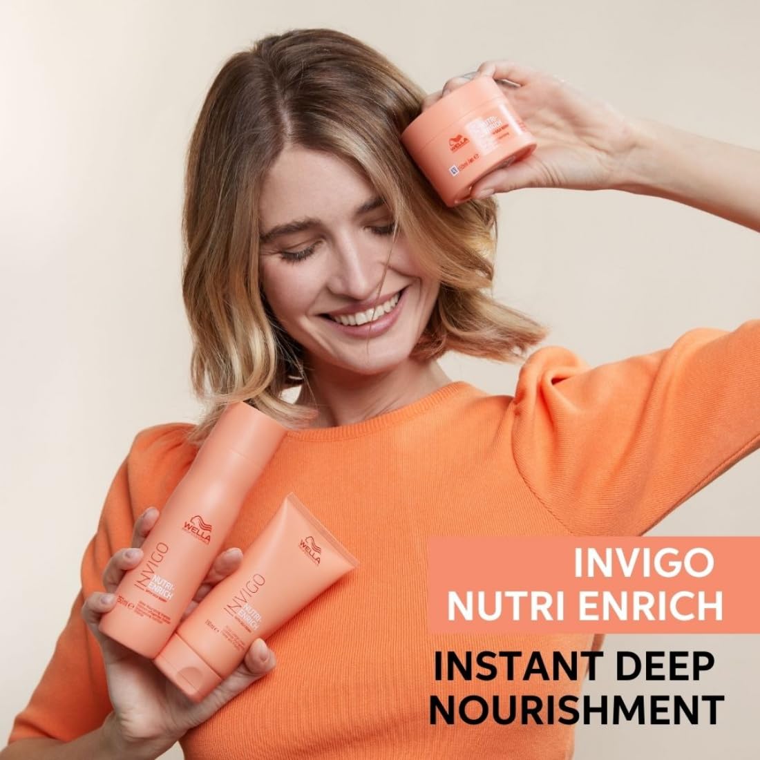 Wella Professionals Invigo Nutri Enrich Deep Nourishing Hair Mask - 150 ml