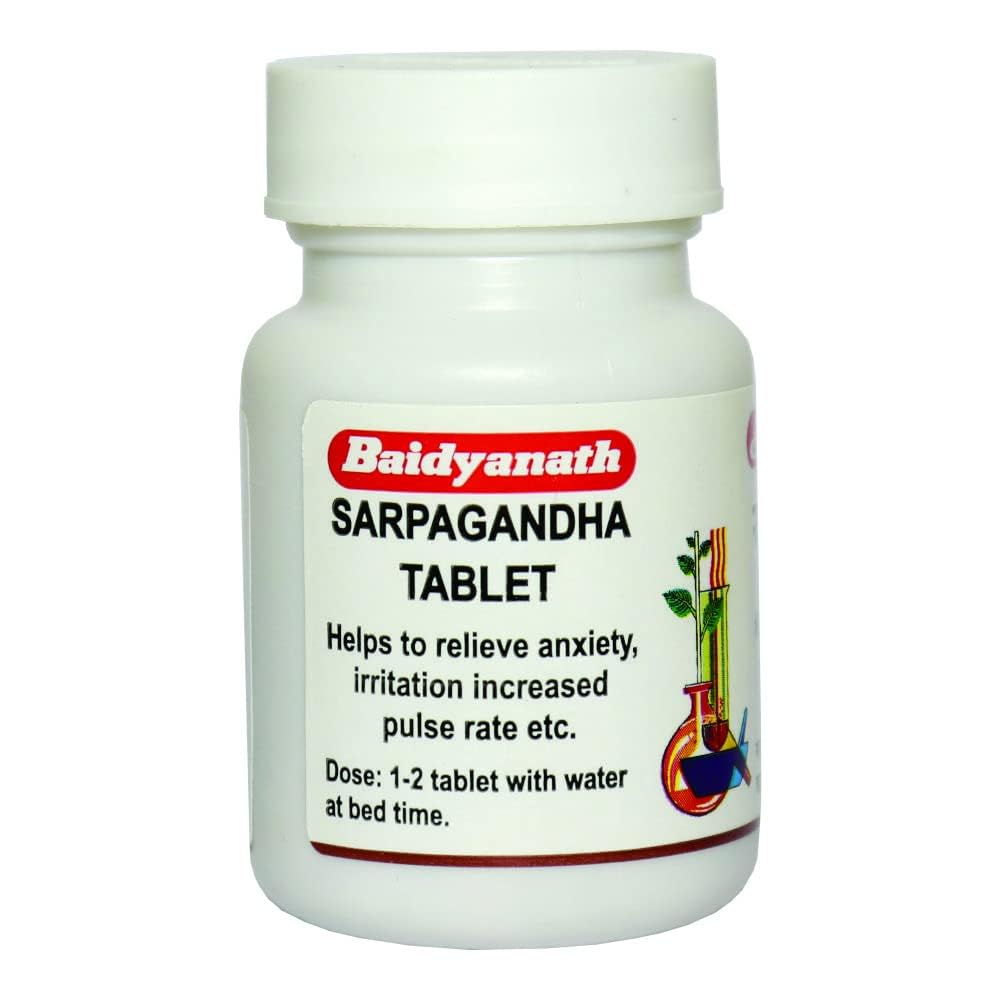 Baidyanath Asli Ayurved Sarpagandha Tablet - 50