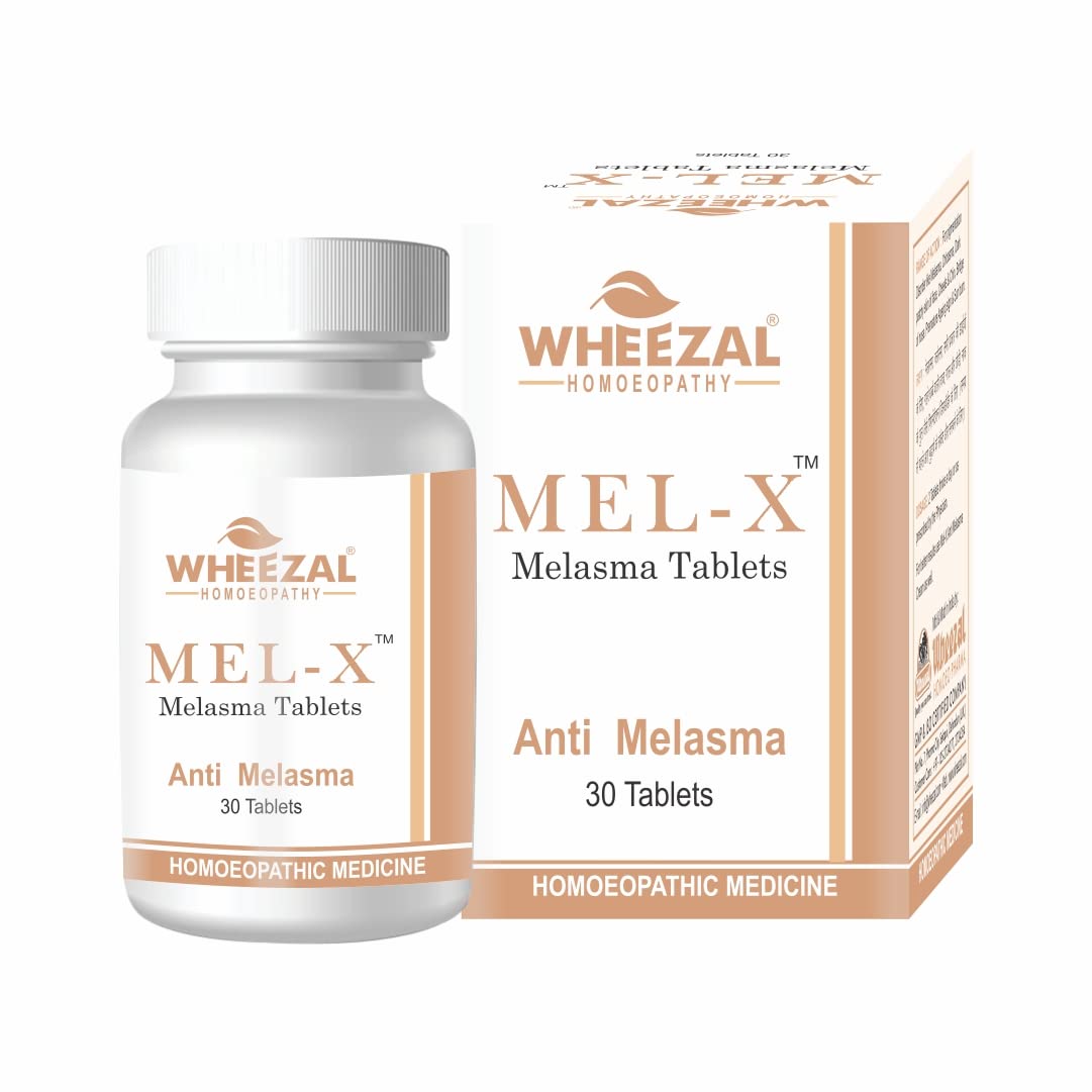 Wheezal Homeopathy Mel-X Melasma Tablets - 30 Tabs