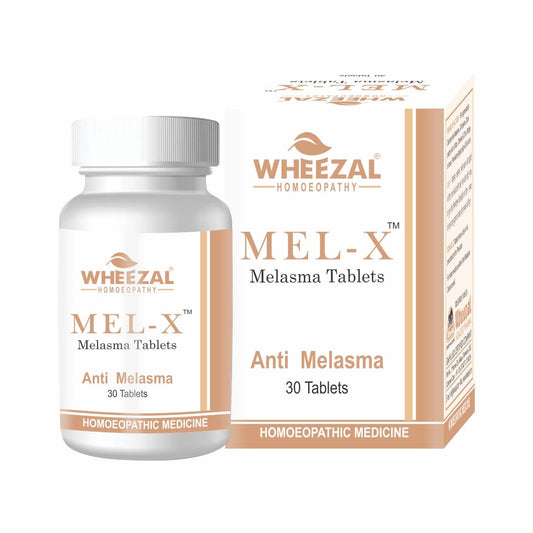 Wheezal Homeopathy Mel-X Melasma Tablets - 30 Tabs