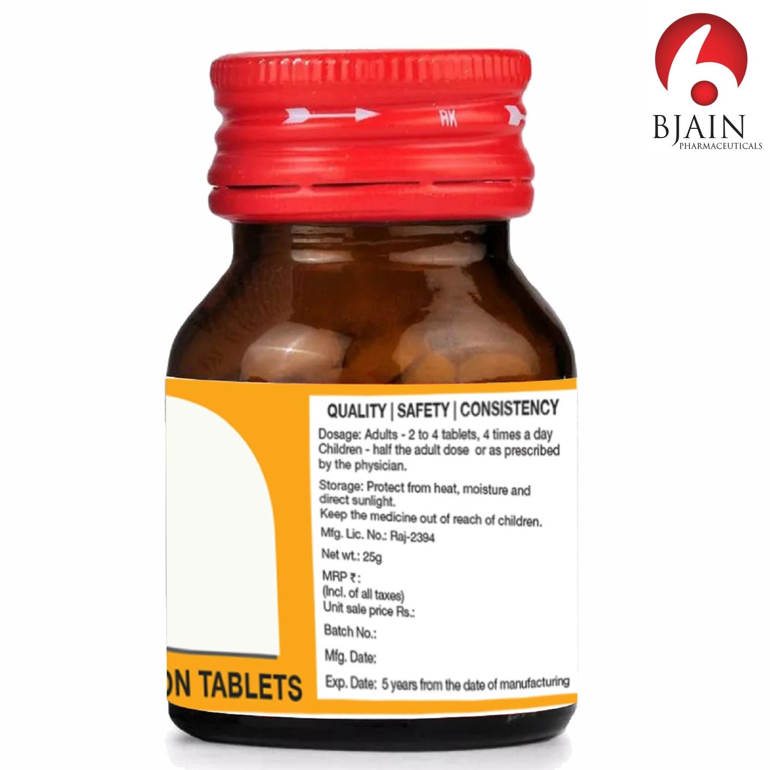 Bjain Homeopathy Baryta Muriatica Trituration Tablets - 3X - 25 Gm