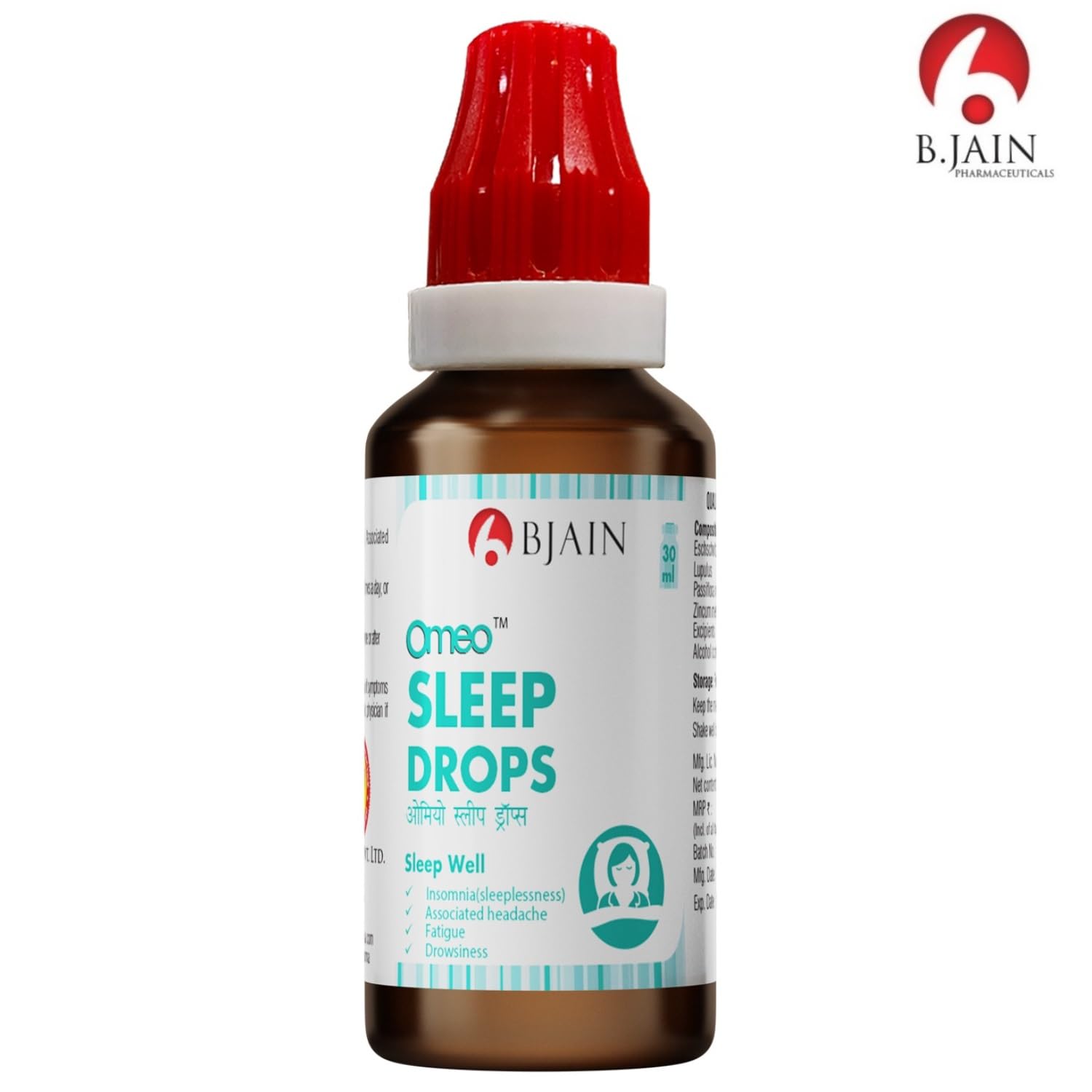 Bjain Homeopathy Omeo Sleep Drops - 30 ML