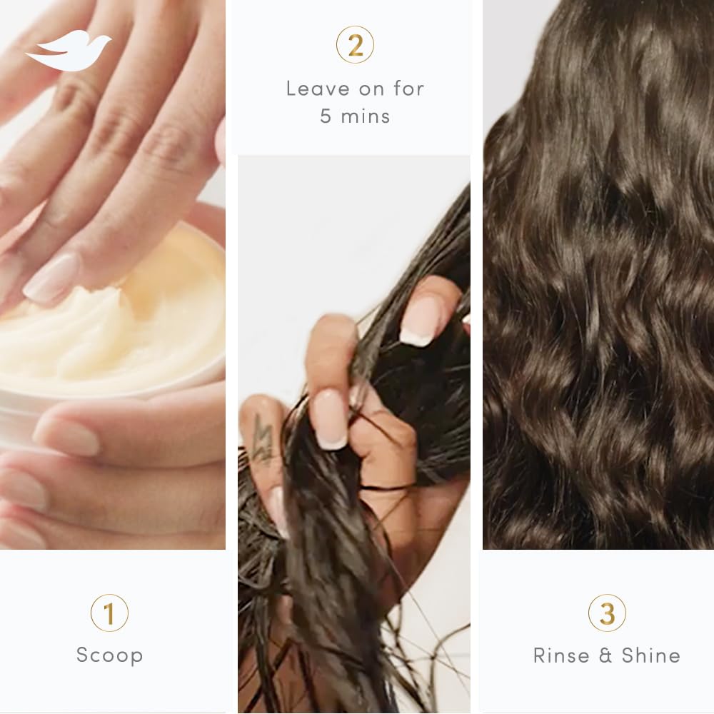 Dove 10 in 1 Shine Revive Treatment Hair Mask for Dull Hair - 300 ml