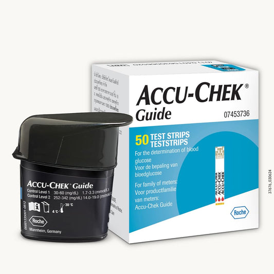 Accu-Chek Guide Strips Pack of 50 (White)