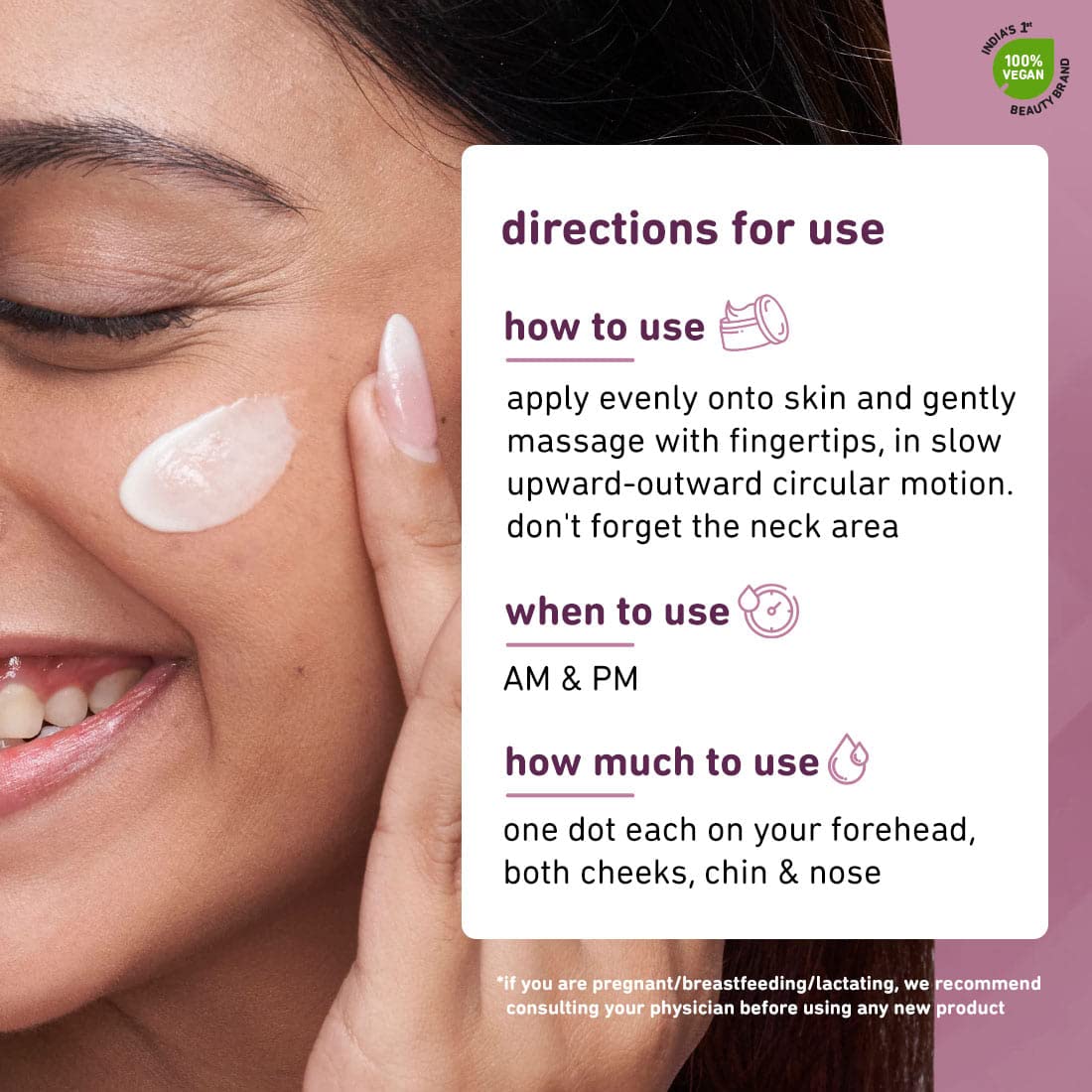 Plum 1% Resveratrol & Vitamin C Anti-Aging Moisturizer For Glowing Skin - 50 gm