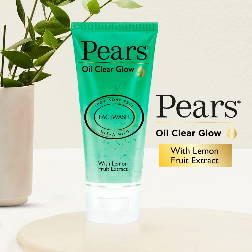 Pears Oil Clear Glow Facewash - 60 gm