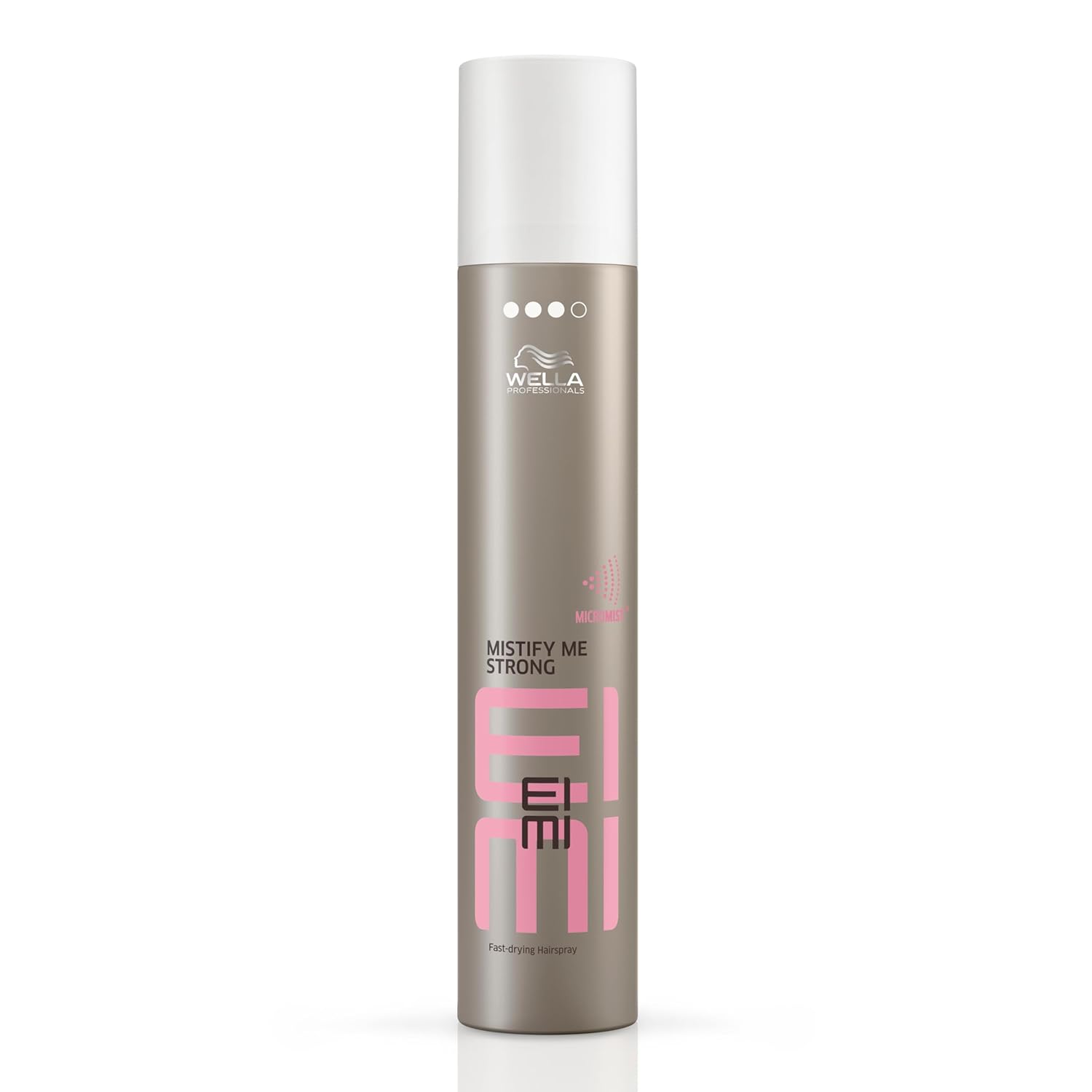 Wella Professionals EIMI Mistify Me Strong Hair Spray For 24H Hold, Frizz Control & Fast-Drying Finish - 300 ml