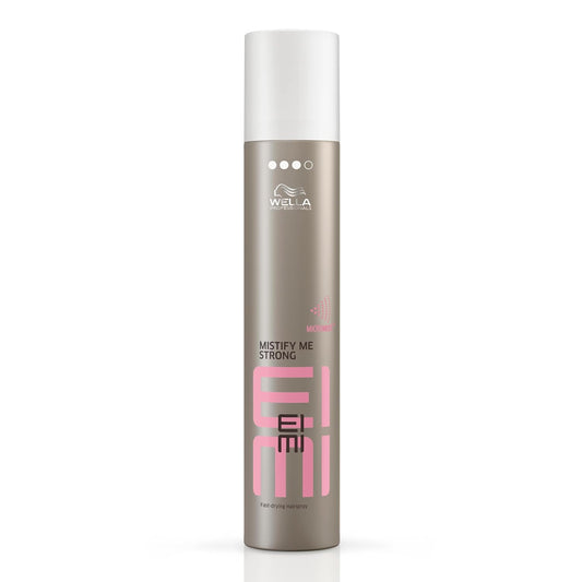 Wella Professionals EIMI Mistify Me Strong Hair Spray For 24H Hold, Frizz Control & Fast-Drying Finish - 300 ml