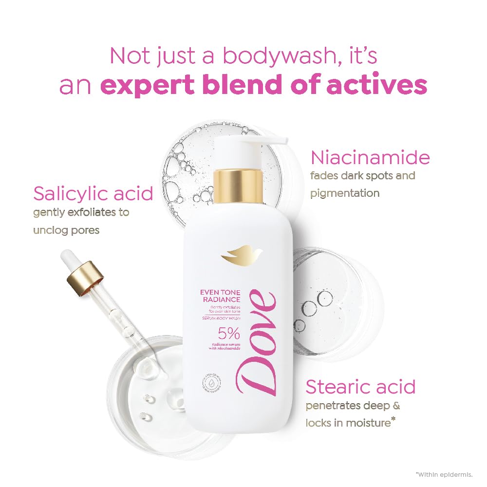 Dove 5% Radiance Serum With Niacinamide Even Tone Bodywash - 300 ml