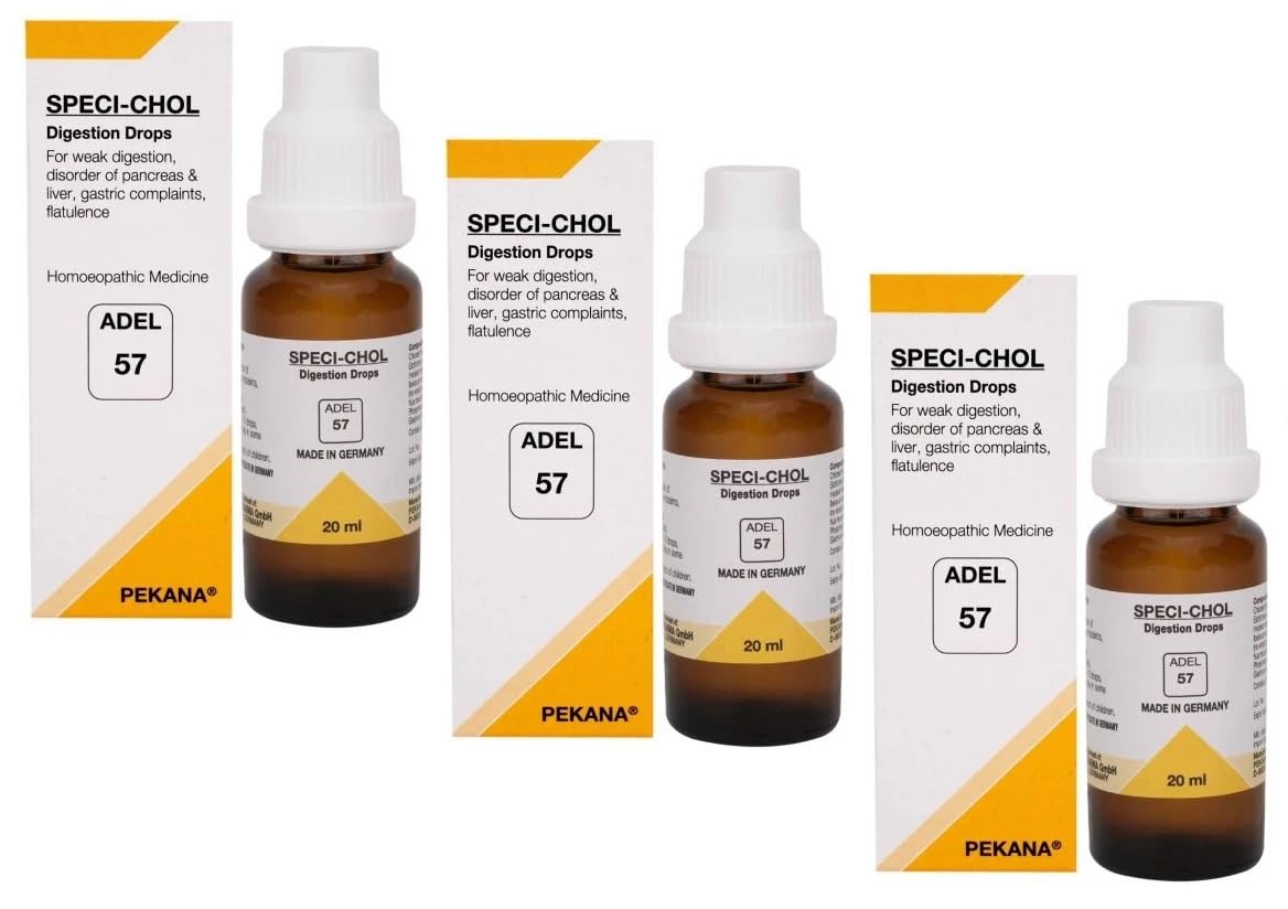 Adel Homeopathy 57 Speci-Chol Digestion Drops - 20 ml