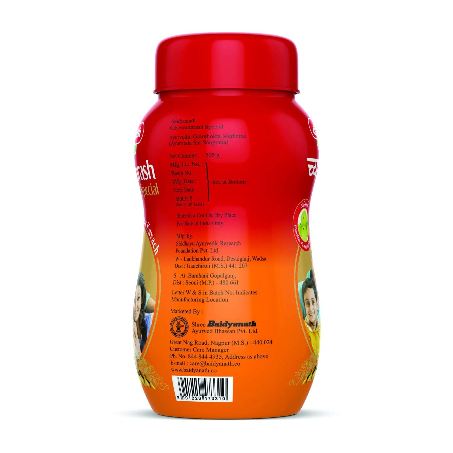 Chyawanprash Special 500g Baidyanath