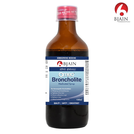 Bjain Homeopathy Omeo Broncholite Syrup - 100 ml