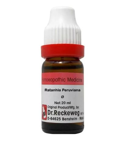 Dr. Reckeweg Ratanhia Peruviana Mother Tincture Q - 20 ml