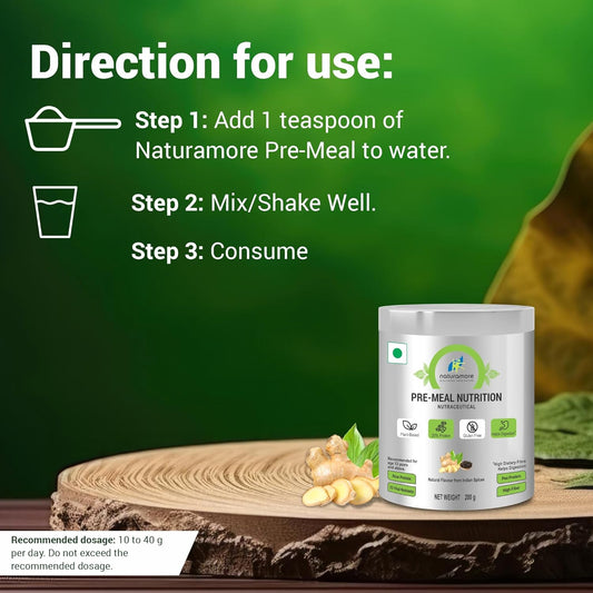 Naturamore Pre Meal Nutrition Plant-Based Protein (200 g )
