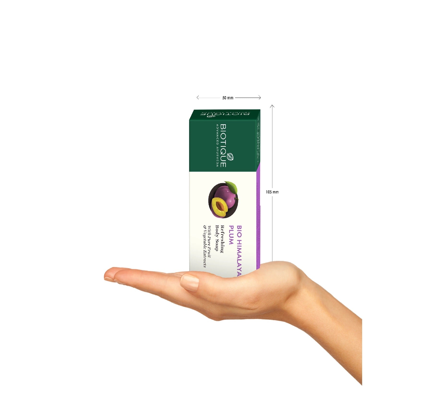 Biotique Himalayan Plum Refreshing Bathing Bar - 150 gm