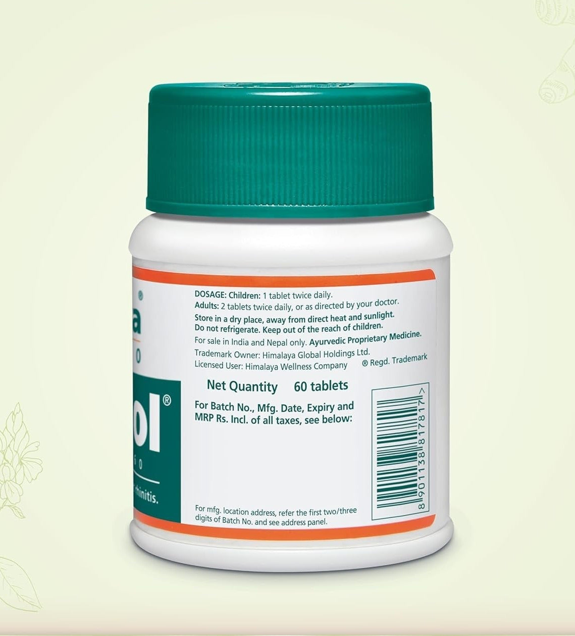 Himalaya Herbals - Bresol Tablets - 60 tabs