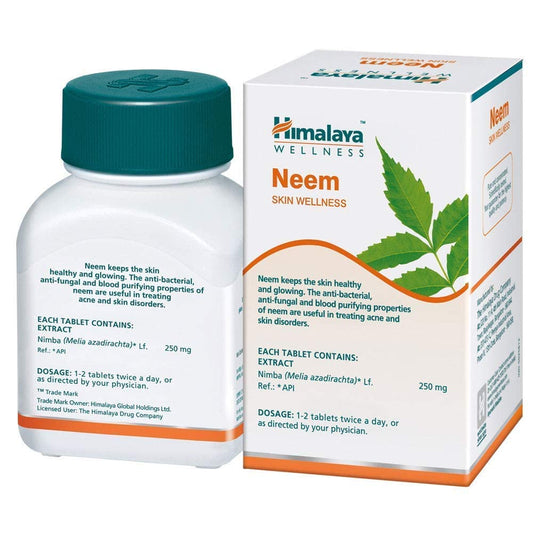 Himalaya Wellness Pure Herbs Neem Skin Wellness - 60 tabs - Pack of 1