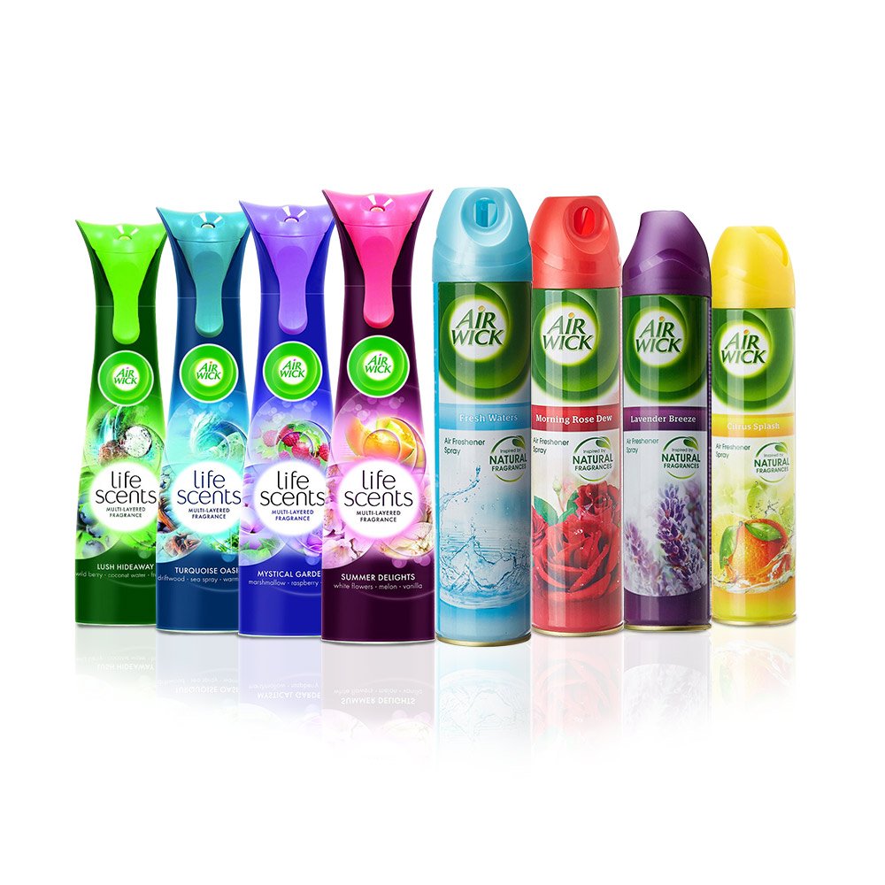 Airwick Room Air Freshener Spray - Cool Water & Aloe Vera, 245 ml