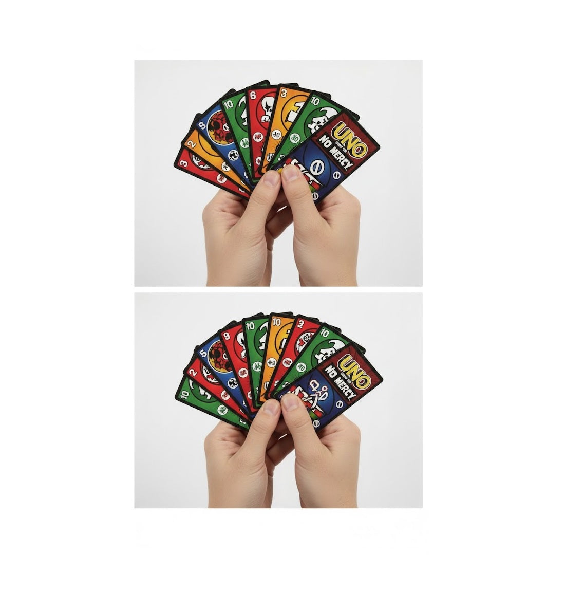 UNO No Mercy Card Game Combo (Pack of 2)
