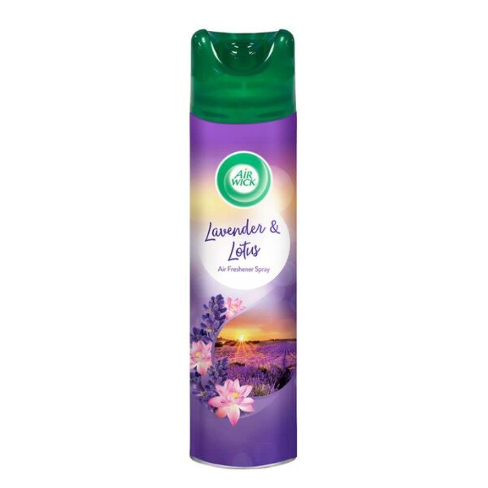 Air Wick 245 ml - Lavender & Lotus, Room Air Freshener Spray